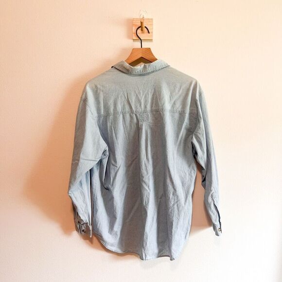 Vintage Princeton Club Chambray Button Down - Picture 7 of 8